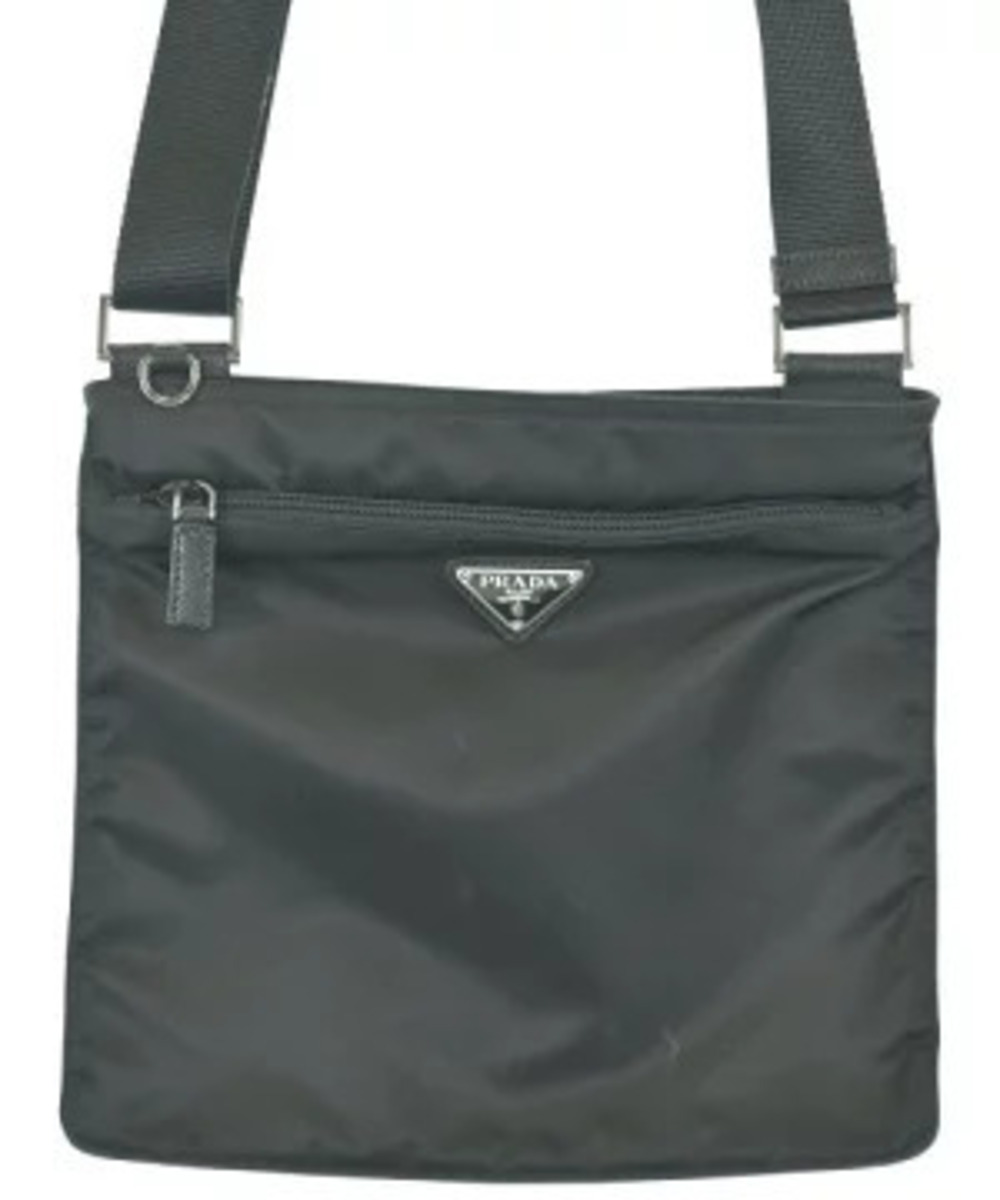 Prada Tessuto Shoulder Bag Black